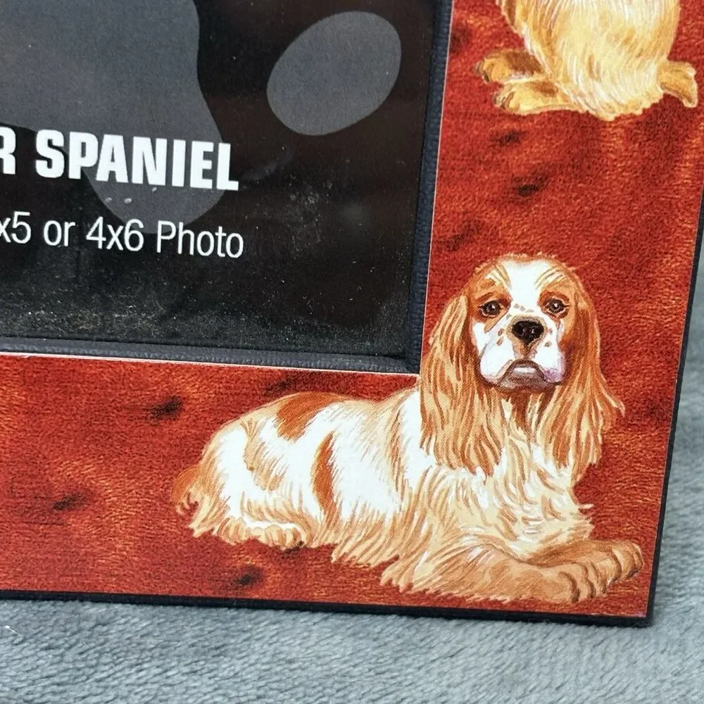 'American Cocker Spaniel' Paper Picture Frame 3 x 5 or 4 x 6 By Westport Pet NEW